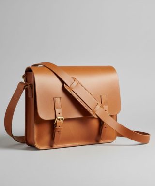 Brown Messenger Bag
