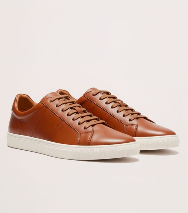 Brown Leather Sneaker