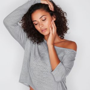 Wide Loose Neck Top