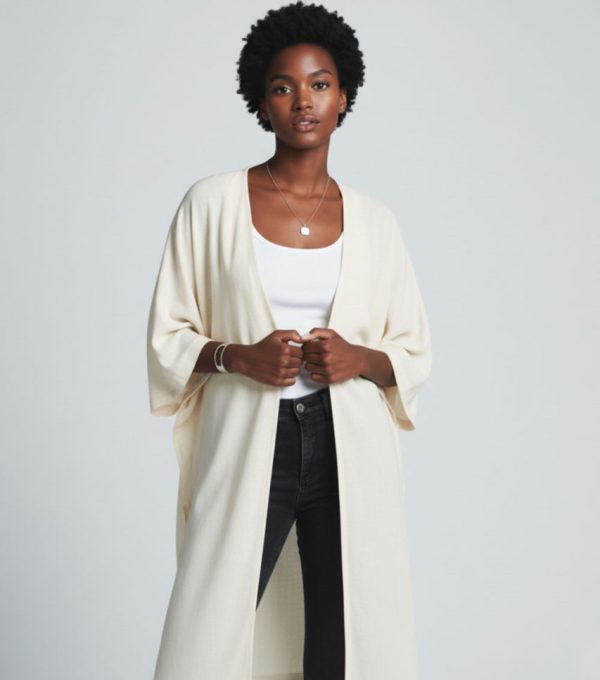 Long Nitted Poncho